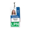 Vertical Green "LPN" Badge Buddies (25/Pack)