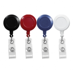 Solid Color "Value Line" Economy Badge Reels (25/Pack)